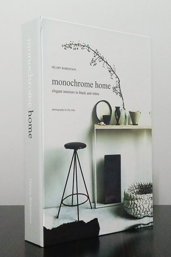 2li Dekoratif Kitap Görünümlü Kutu Monochrome Home & Kinfolk Garden Temalı