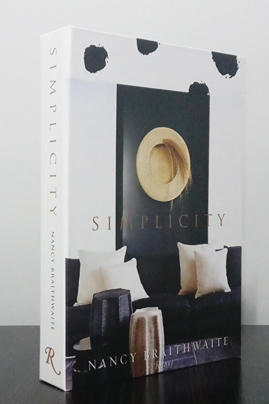 2li Dekoratif Kitap Kutu Görünümlü SimpleCity & Monochrome Home Temalı