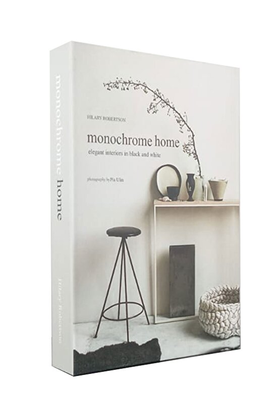 2li Dekoratif Kitap Görünümlü Kutu Monochrome Home & Ikı Kadın Temalı