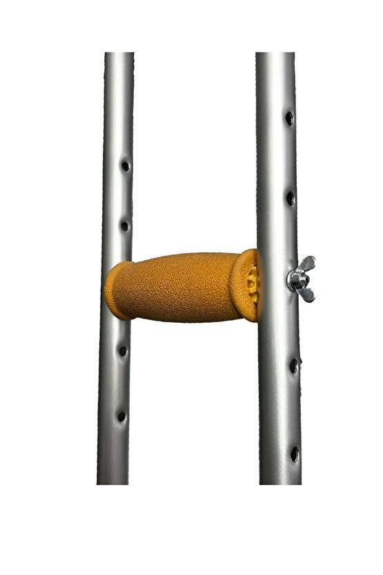 Koltuk Altı Değneği (L 1.75-1.85 BOY) Alüminyum Pimli 1 Adet Boy Ayarlanabilir İthal Yumuşak Elcik