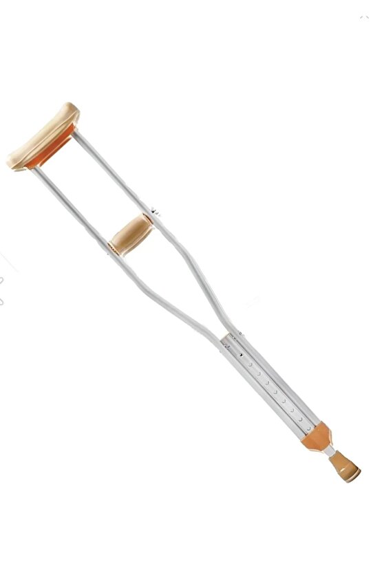 Koltuk Altı Değneği (L 1.75-1.85 BOY) Alüminyum Pimli 1 Adet Boy Ayarlanabilir İthal Yumuşak Elcik