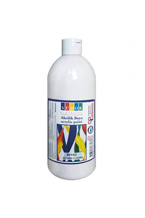 AKRİLİK BOYA 500 ML BEYAZ