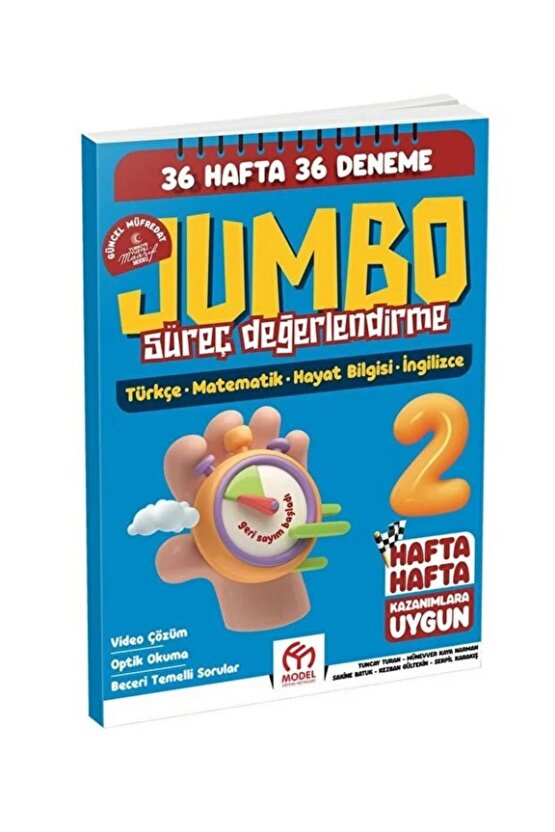 2.Sınıf Jumbo Tüm Dersler Deneme