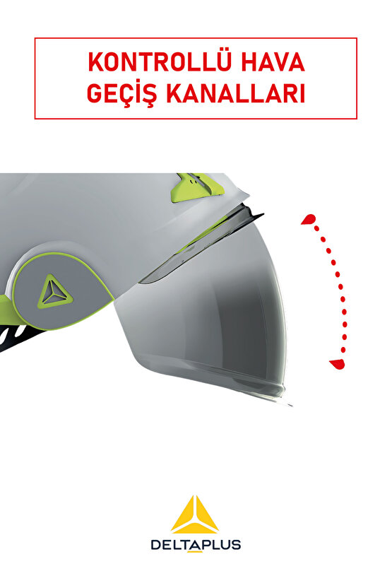 ONYX2 Blanc İnşaat Kaskı | Elektrik Arklarına, Isıya ve Erimiş Metale Karşı Korumalı Baret