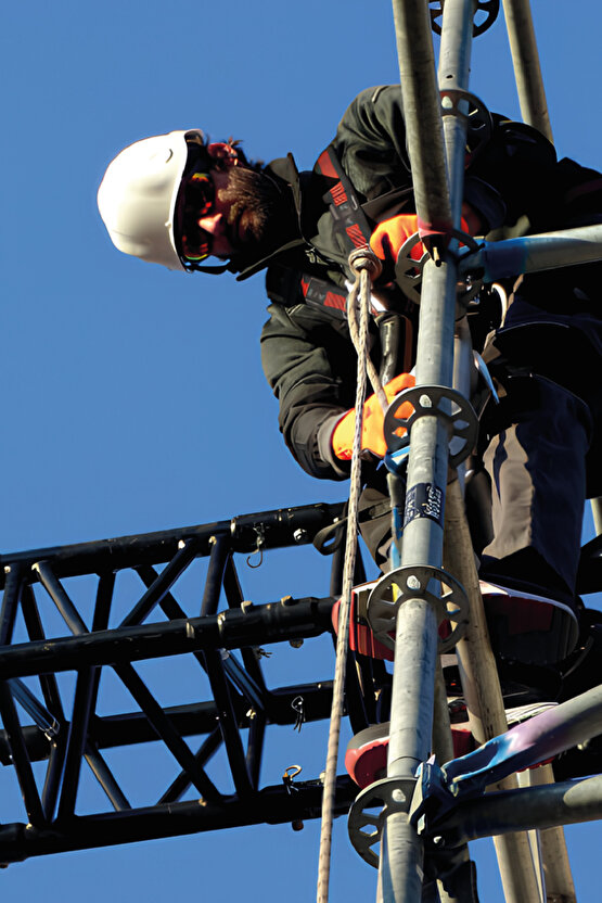 GRANITE WIND Baret | Dağcı Tipi, Yüksekte Çalışma, ABS Gövde, Havalandırmalı, EN397