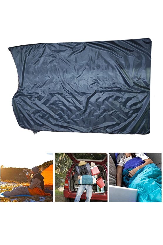 -35 Derece Su Geçirmez Içi Polarlı Laciver Renk Uyku Tulumu