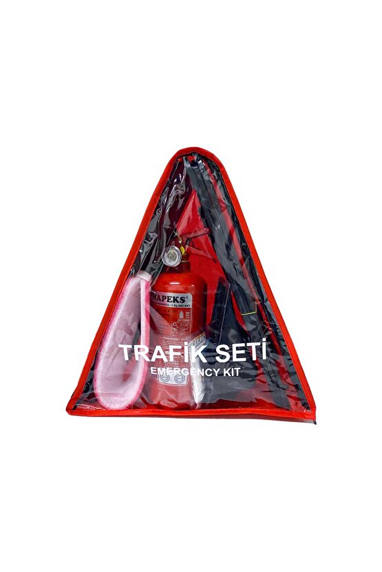 Üçgen Trafik Ve Ilk Yardım Seti Ekonomik