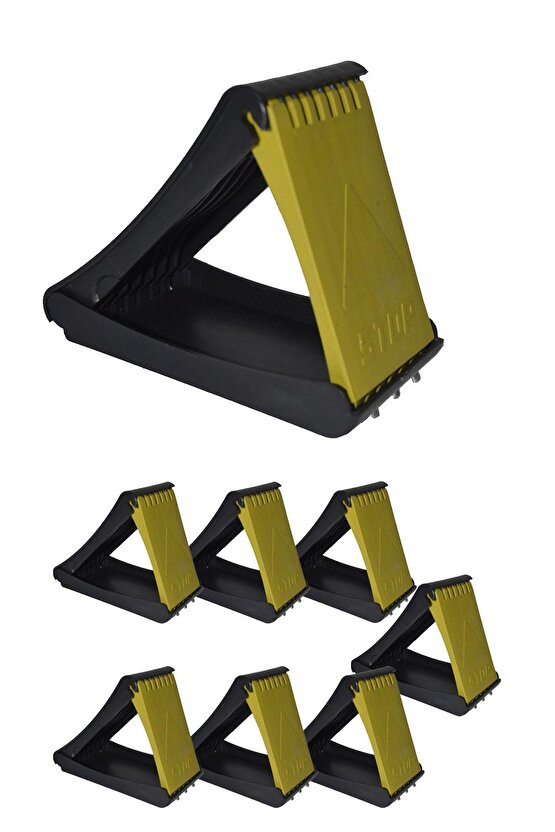 Çivili Ve Katlanır Araç Kaydırmaz Takoz Oto Sabitleme Aksesuarı 8 Adet