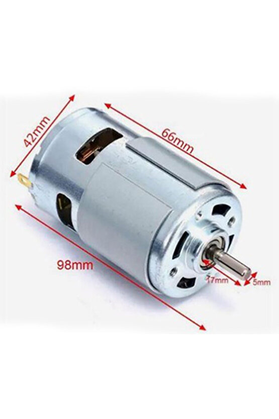 Rs775 24v 6000 Rpm Dc Motor Hobi Matkap Cnc Testere Motoru Rs 775