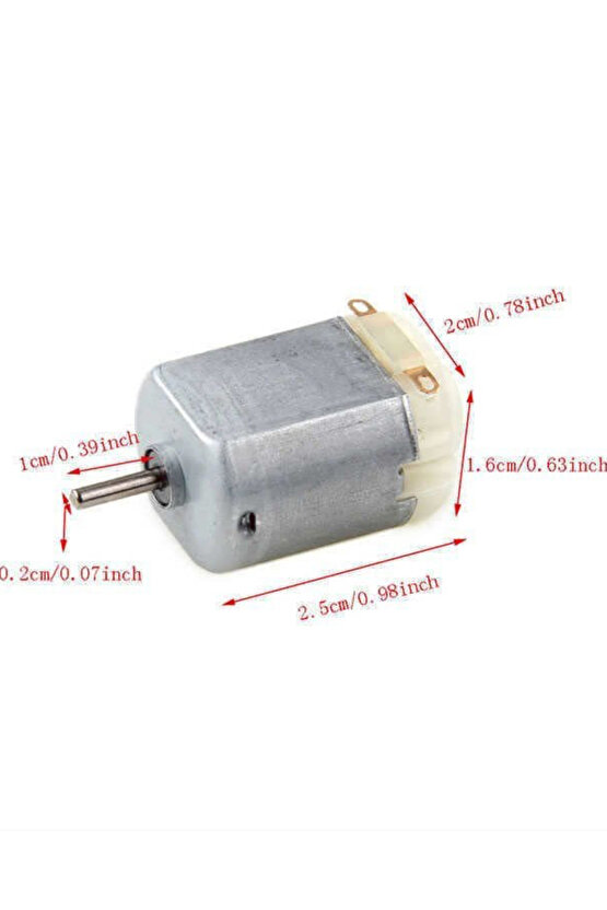 5 Adet Güneş Paneli ile Çalışabilen Mini Dc Motoru 3V Solar Çalışan Dc Motor