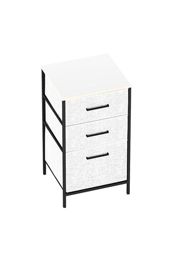 Çocuk 3 Çekmeceli Orta Boy Komodin Sehpa