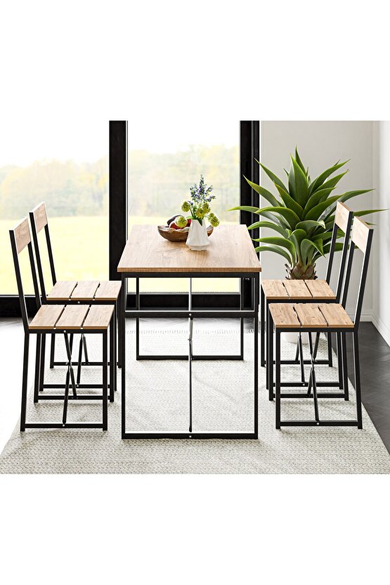 Atlantik Mutfak Masası Yemek Masası Takımı