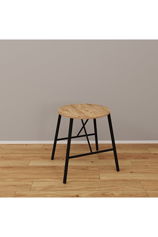 Atlantik Çam Tabure Sandalye Mutfak Sandalyesi 1238