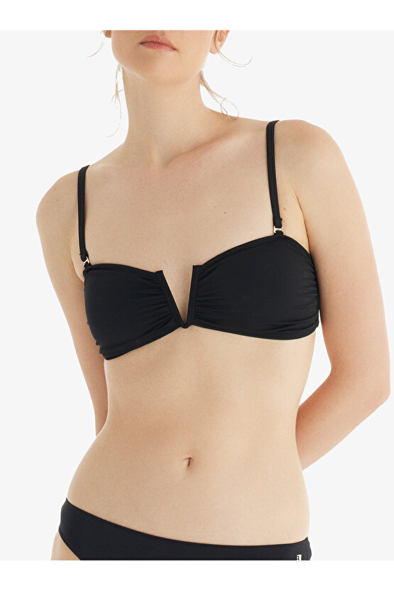 Kadın Bikini Üstü 10735 - Siyah