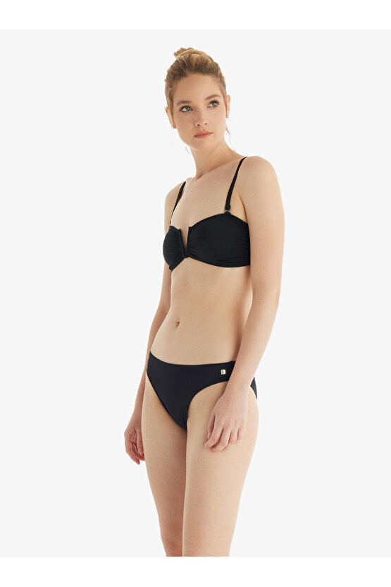 Kadın Bikini Üstü 10735 - Siyah