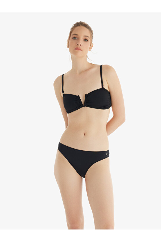 Kadın Bikini Üstü 10735 - Siyah