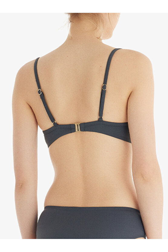 Kadın Push-up Bikini Üstü 10727 - Antrasit