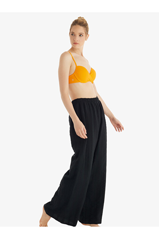 Kadın Pantolon 10726 - Siyah