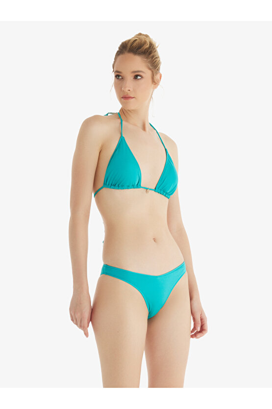 Kadın Brazilian Bikini Altı 10704 - Turkuaz