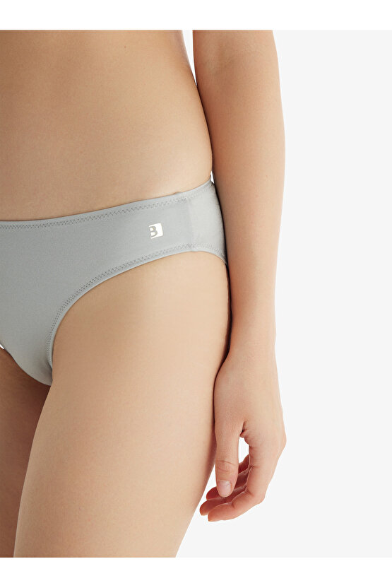 Kadın Bikini Altı 10716 - Gri