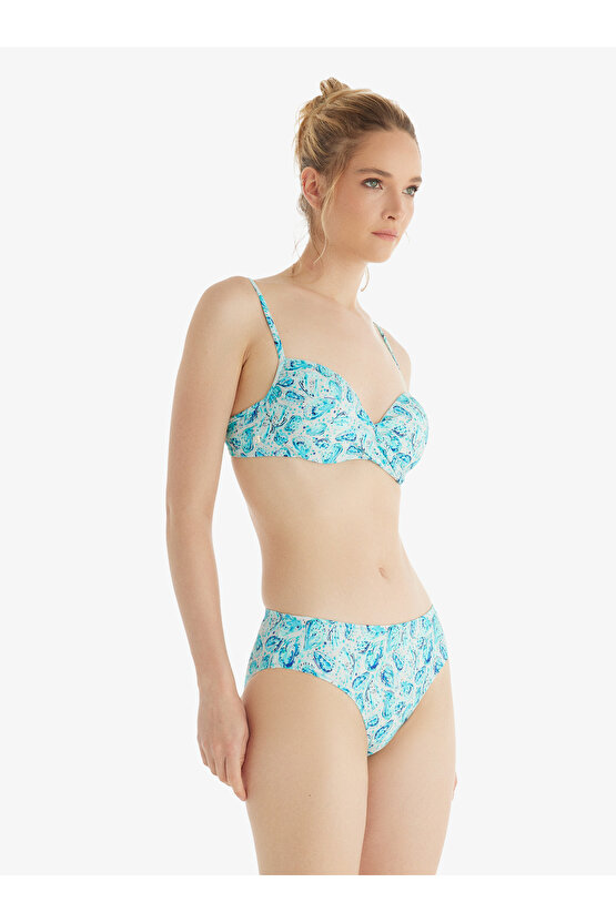 Kadın Bikini Altı 10710 - Krem