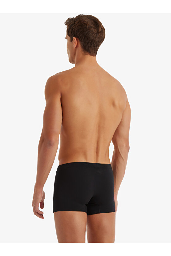 Erkek Modal Elastan Boxer Silver 9310 - Siyah