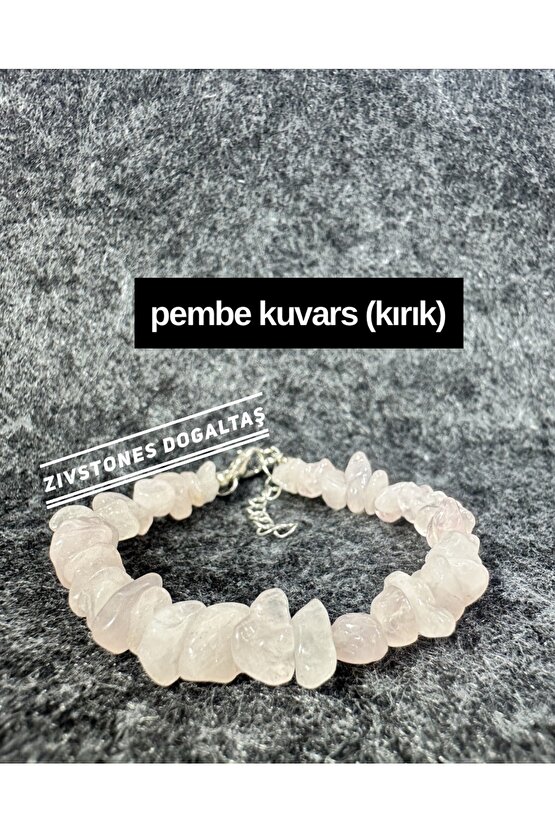 Kuvars taşı bileklik modelleri