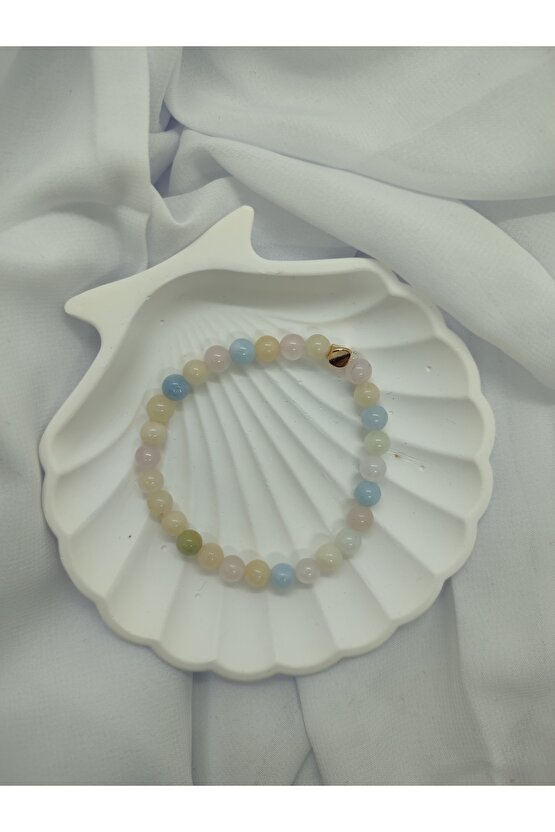 Morganit Doğal Taş Bileklik