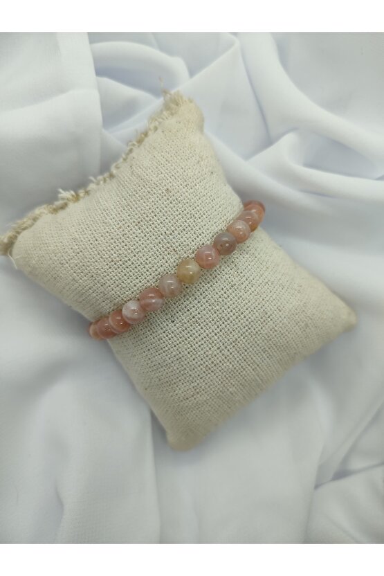 Güneş Taşı Doğal Taş Bileklik