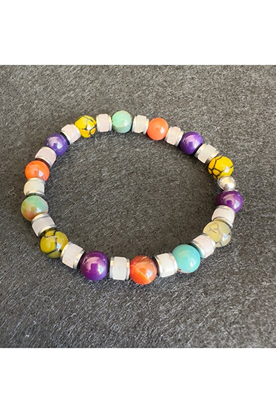 Çakra Doğaltaş bileklik modeli