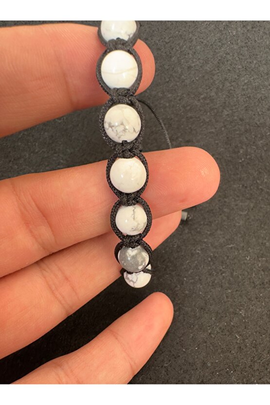 Havlit taşı örme bileklik modeli