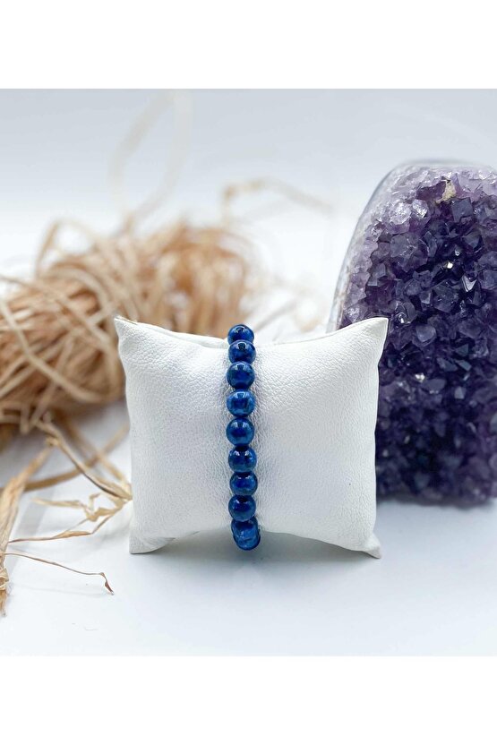 Jasper Doğal Taş Bileklik 8 Mm Küre Kesim