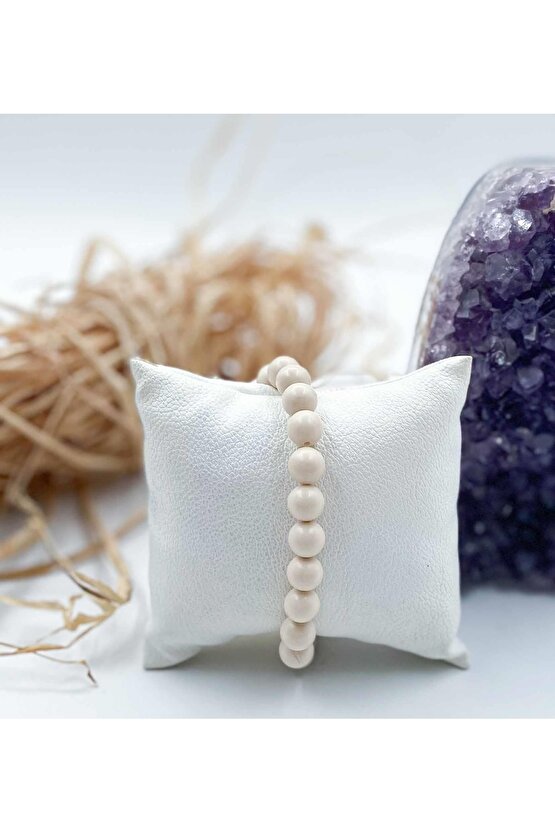 Jasper Doğal Taş Bileklik 8 Mm Küre Kesim