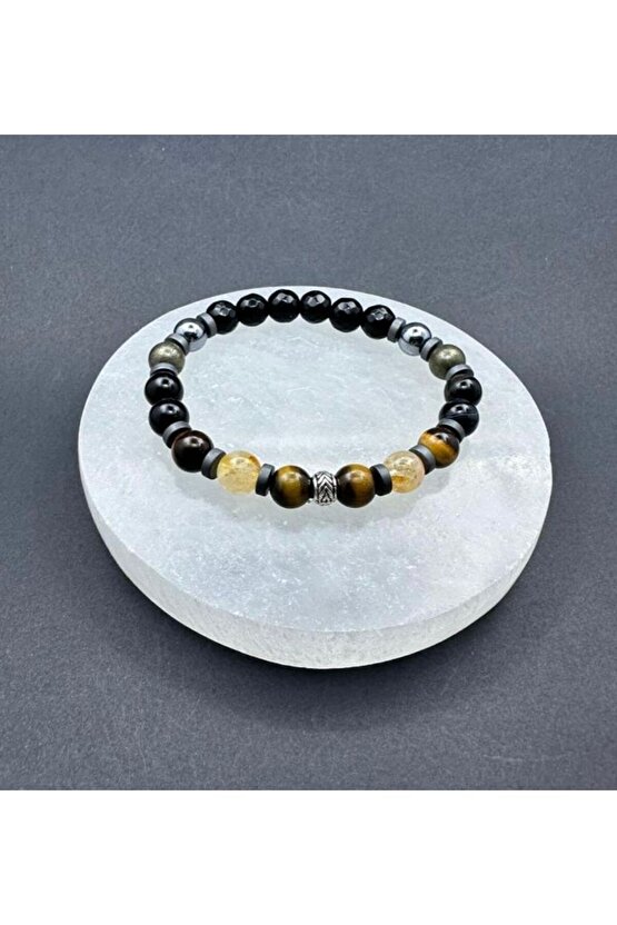 Sertifikalı Erkek Doğaltaş Bileklik