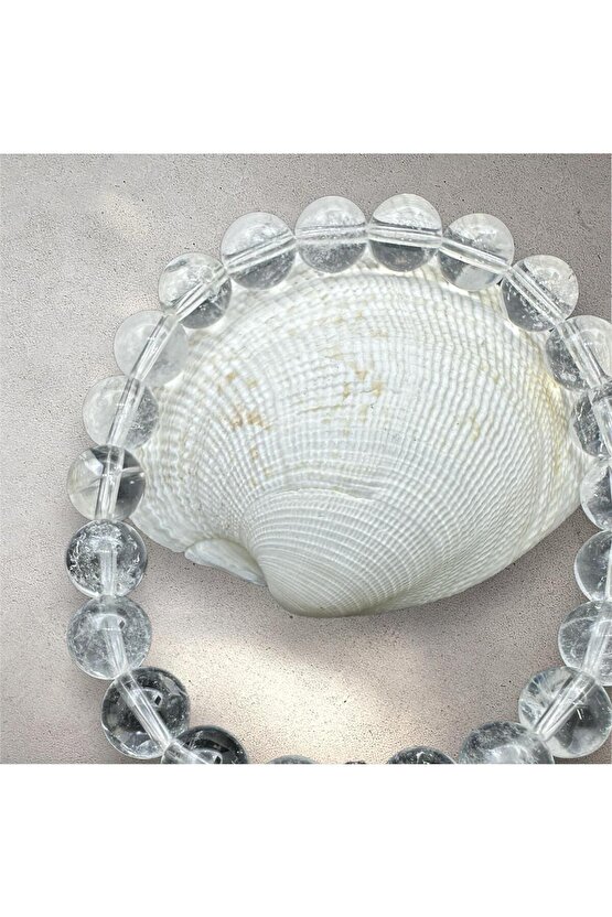 Sertifikalı Kristal Kuvars Doğaltaş Bileklik