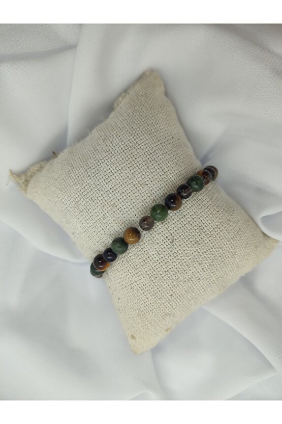 Ikizler Burcu Doğal Taş Bileklik