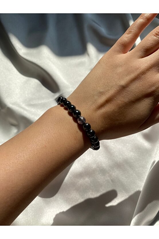 Hematit Doğal Taş Bileklik