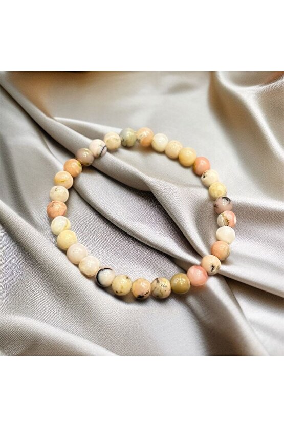 Opal Doğal Taş 6mm Bileklik