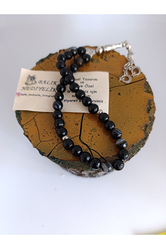 DOĞALTAŞ TESPİH AKİK TAŞI TESPİH 1042