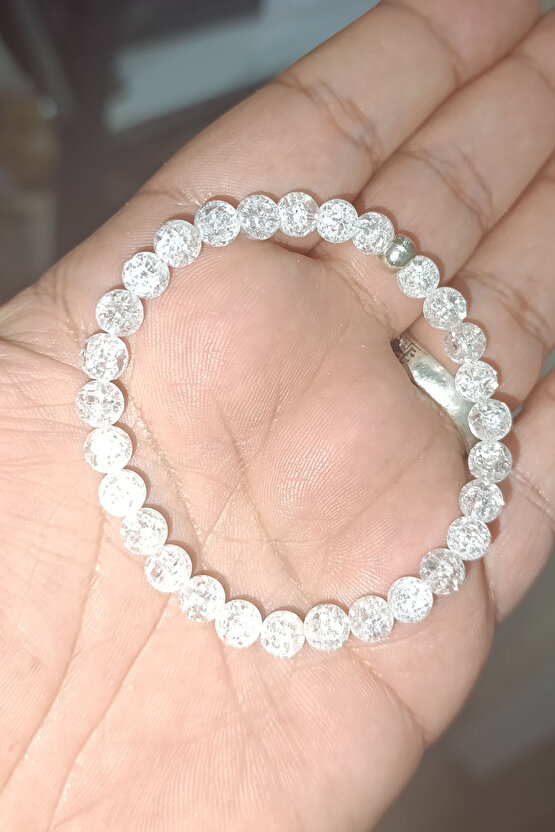 Necef Taşı 6 mm Natural Doğaltaş Bileklik