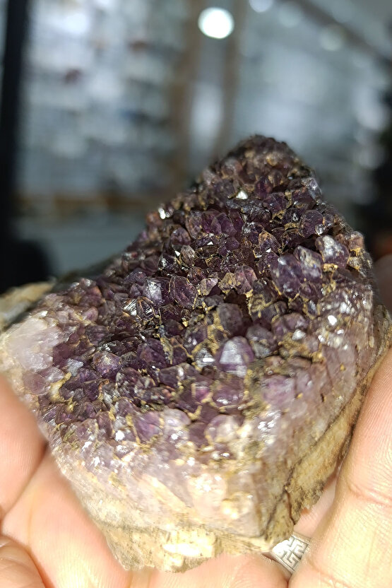 Ametist Taşı Ham Natural Doğaltaş Kütle 300 Gr