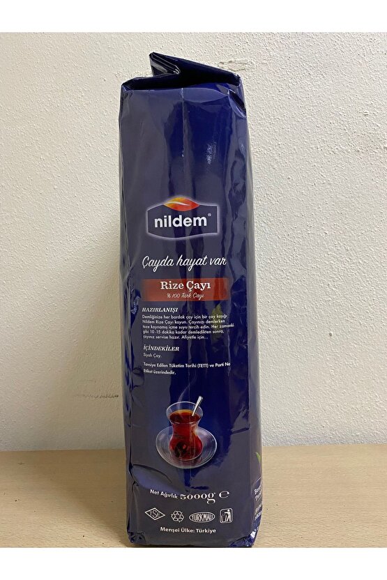 Nildem Çay 5kg Dökme Çay