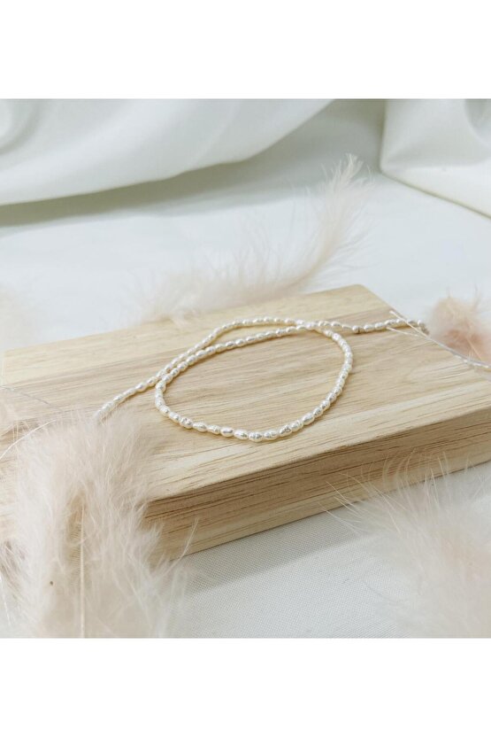 KUM İNCİ 2*3 MM DOĞAL TAŞ DİZİ