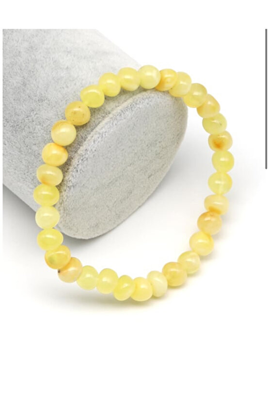 Orijinal Damla Kehribar Yetişkin Bileklik 18 cm