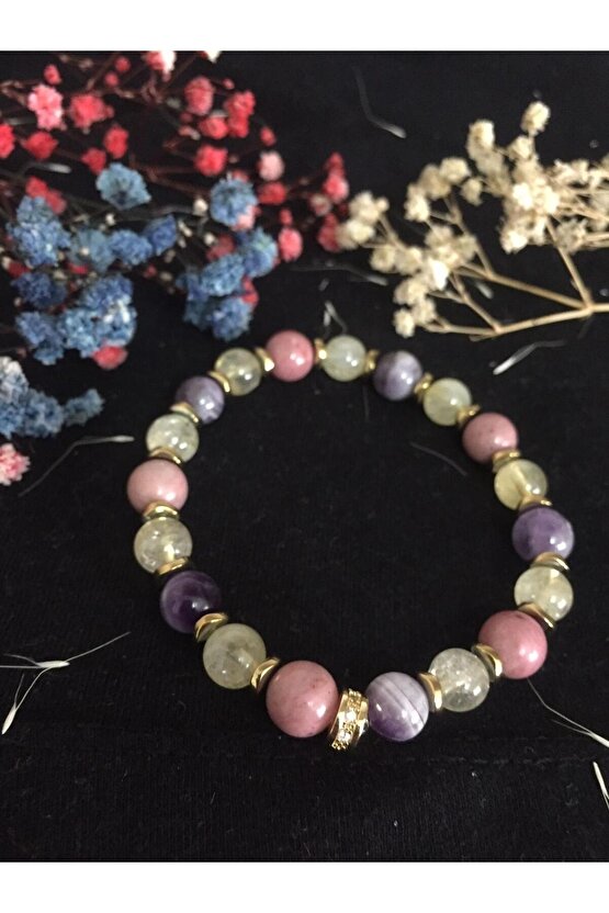 %100 DOĞAL Huzur sevgi sakinlik ve pozitif enerji veren bileklik