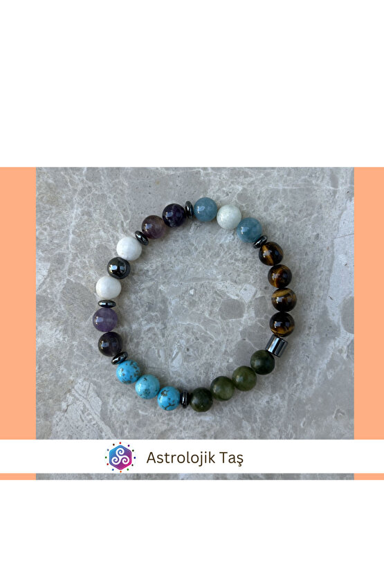Sağlık Bilekliği (MİGREN BAŞ AĞRISI) Doğal Taş Bileklik