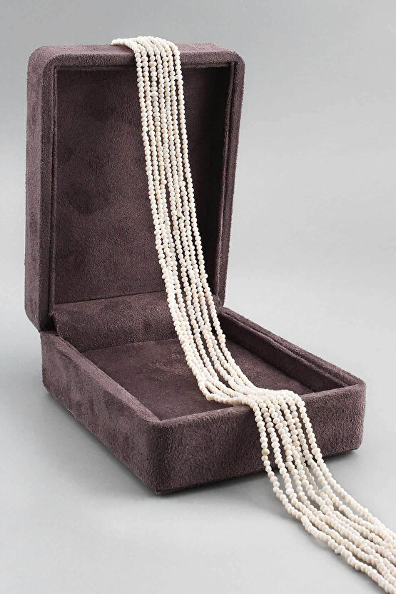 İnci Doğal Taş Parlak Küre Kesim 2mm Dizi [AA]