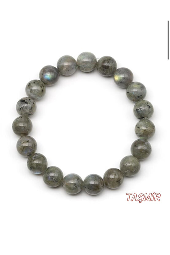 Labradorit Taşı Bileklik 10 mm ( A Kalite )
