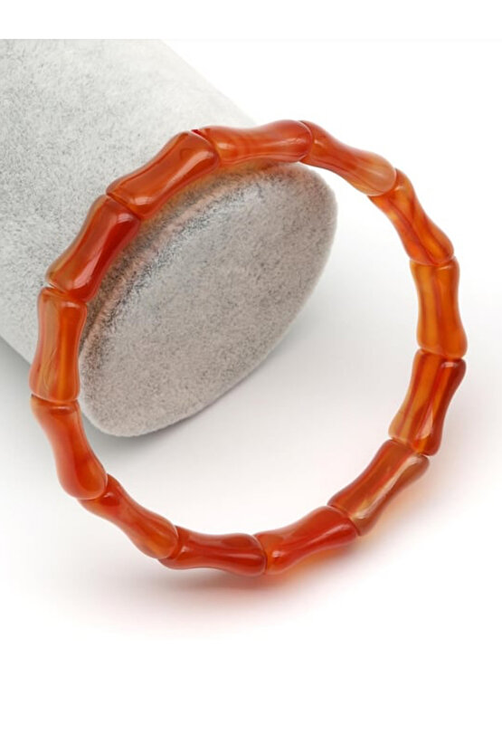 Akik Doğal Taş Roleks Bileklik 10 x 16 mm