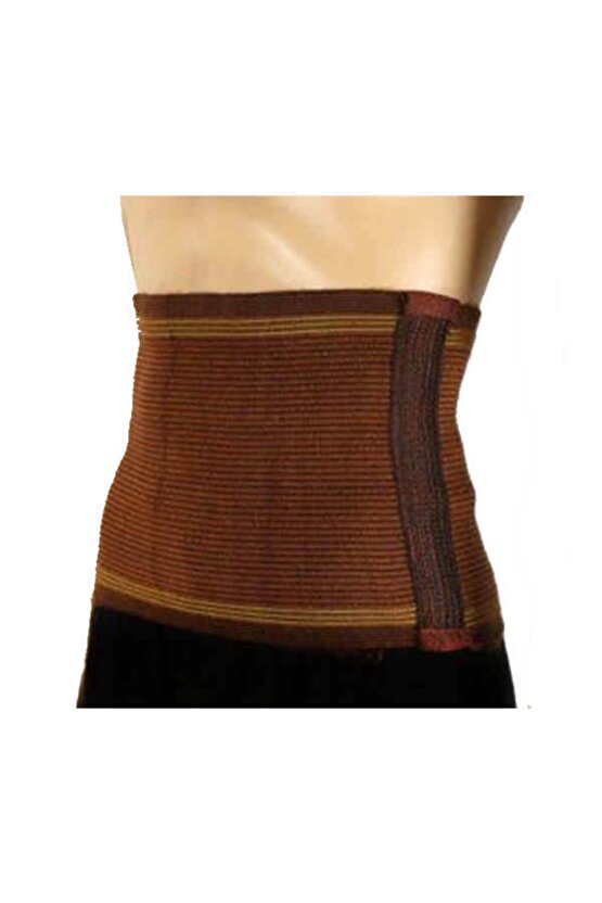 Kahverengi Deve Tüyü Yün Bel Korsesi ve Kuşağı, Rahat ve Şık Destekleyici Ürün
